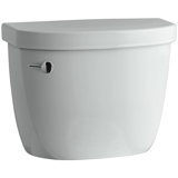 Cimarron 1.28 GPF Water Efficient Round Two-Piece Toilet (Seat Not Included)