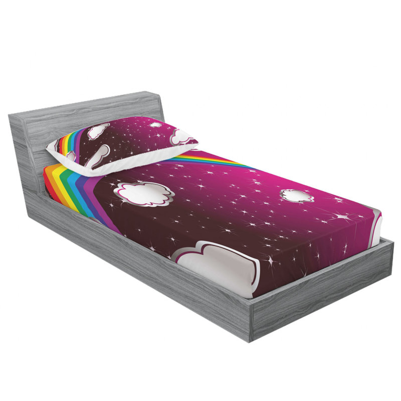 Microfiber Sheet Set, Twin XL Sheet Set with Fitted Sheet