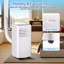 Climatiseur portatif 10000 BTU climatiseur / ventilateur / déshumidificateur 3-en-1 AC 560 pieds carrés avec télécommande