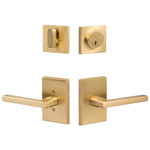 Logan Passage Lever with Deadbolt