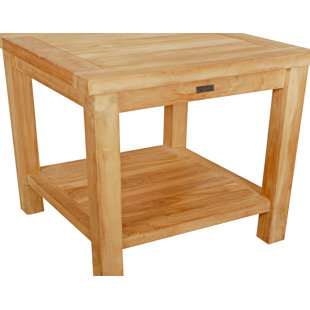 20'' W Teak Shower Bench