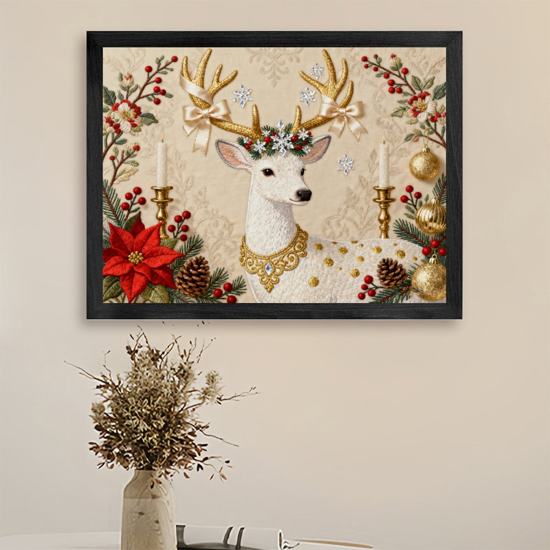 «Black Christmas Vintage», H 13 po x l 17 po