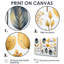 «Collage Dried Autumn Botanicals - Leaves», art mural-1828032806-1828032807