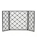 Mercer41 Franklin Square Iron Fireplace Screen & Reviews | Wayfair