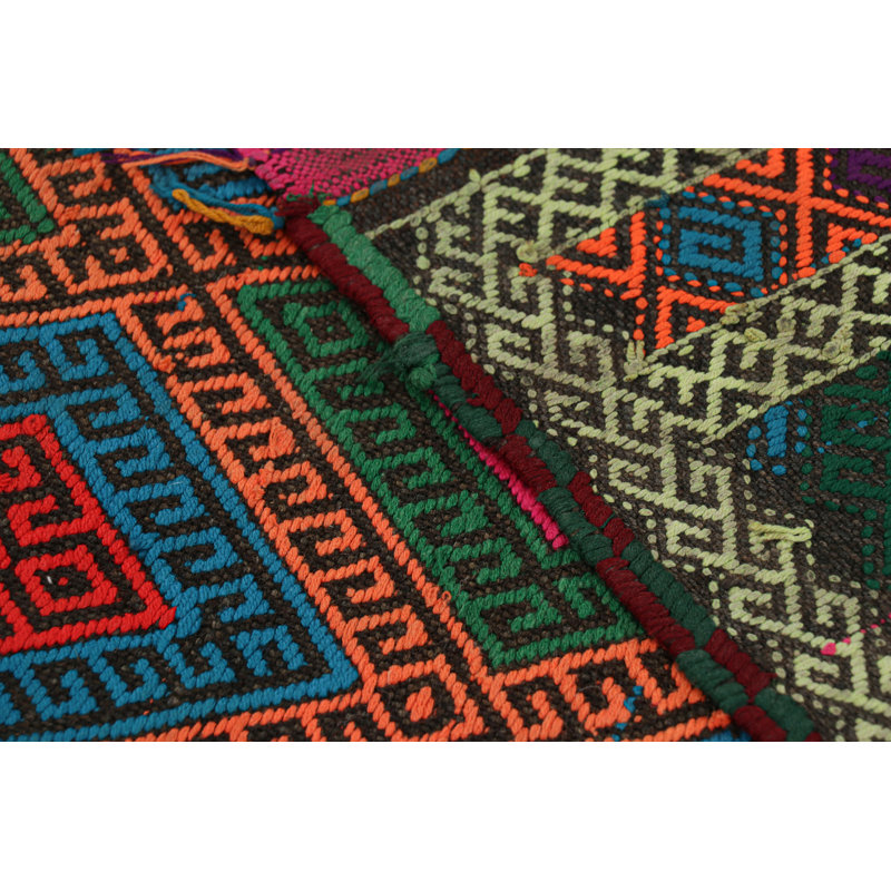 One-of-a-Kind 2'1"X9'1" No Wool Area Rug