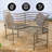 Metal Outdoor Bench