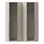 Temar 4 Door Manufactured Wood Wardrobe