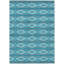 Tapis bleu sarcelle lavable intérieur / extérieur Lume -2031758611