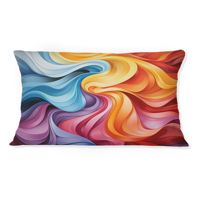 Coussin décoratif Opt Art Chromatique Delirium V - Op Art