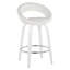 Tabouret de comptoir à hauteur fixe avec pivot-2057372672
