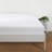 Delara GOTS-Certified Organic Cotton Sateen Fitted Sheet, 400 Thread Count, Soft Long-Staple Cotton, 16" Deep Pocket-1852086998-1852086999