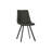 Annalise Mid-Century Modern Leather Dining Chair – Ergonomic Waterfall Seat & Powder-Coated Iron Legs-1829151797-1829151796-1812059121