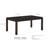 Stylish Dining Set Rectangular Table and 8-Chairs