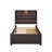 Wood Platform Bed With Bookcase Headboard-1261763875-1261763903