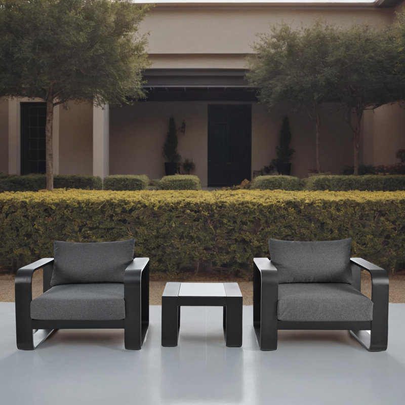 Ensemble de conversation pour patio 3 pièces
