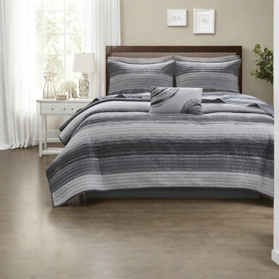 Health-enhancing Bedding Sets, Microfiber & Cotton, Modern Watercolor Style For Comfortable Living
