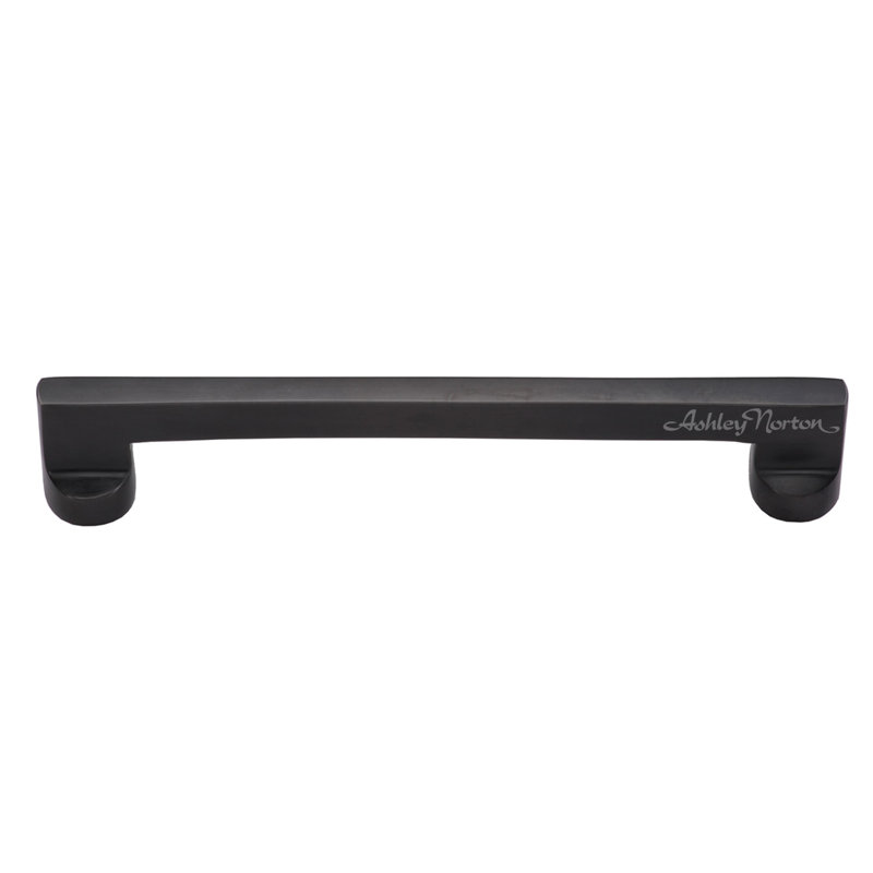 Apollo Cabinet Bar Pull, Flat Black, 6"