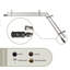 Ensemble de tringle à rideaux double et quincaillerie pour fenêtre Prattsville-273377841-273377842