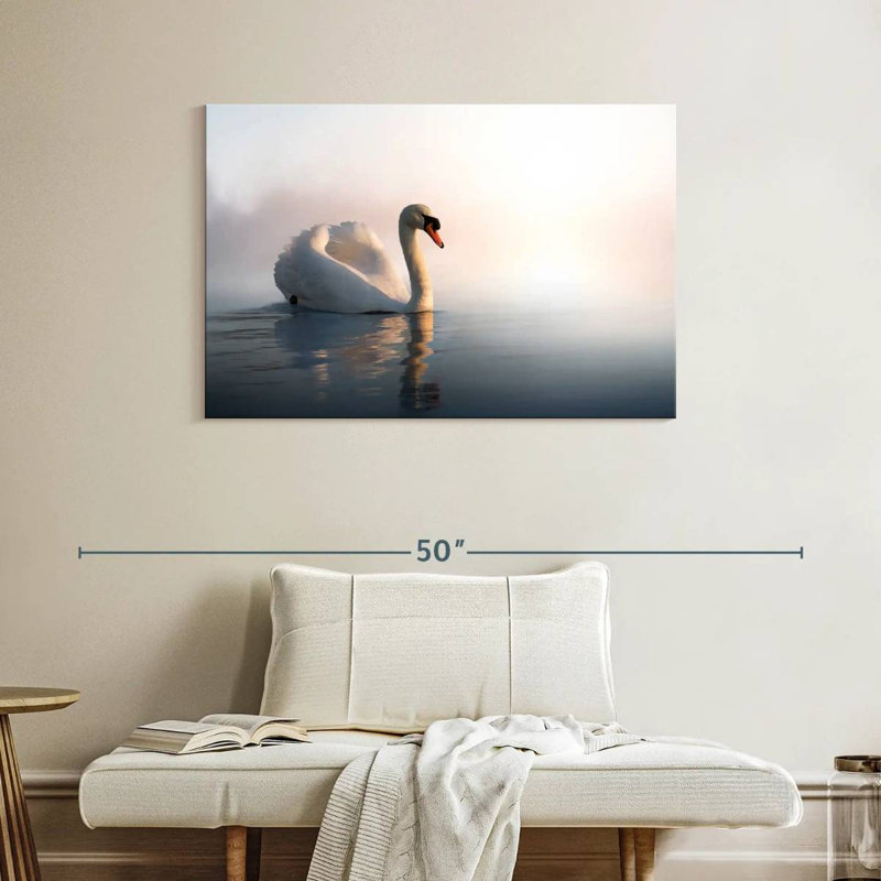 Crowle Majestic Swan, 26" H x 39" W