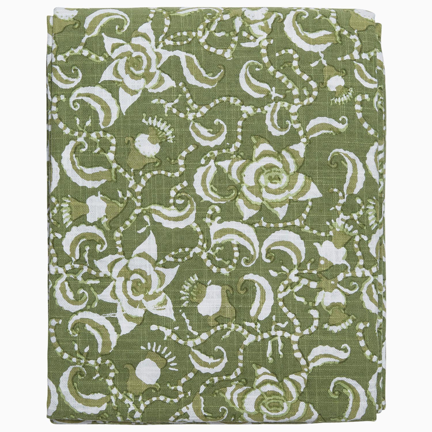 Better Trends Granada Collection Green 100% Cotton Rectangle 4