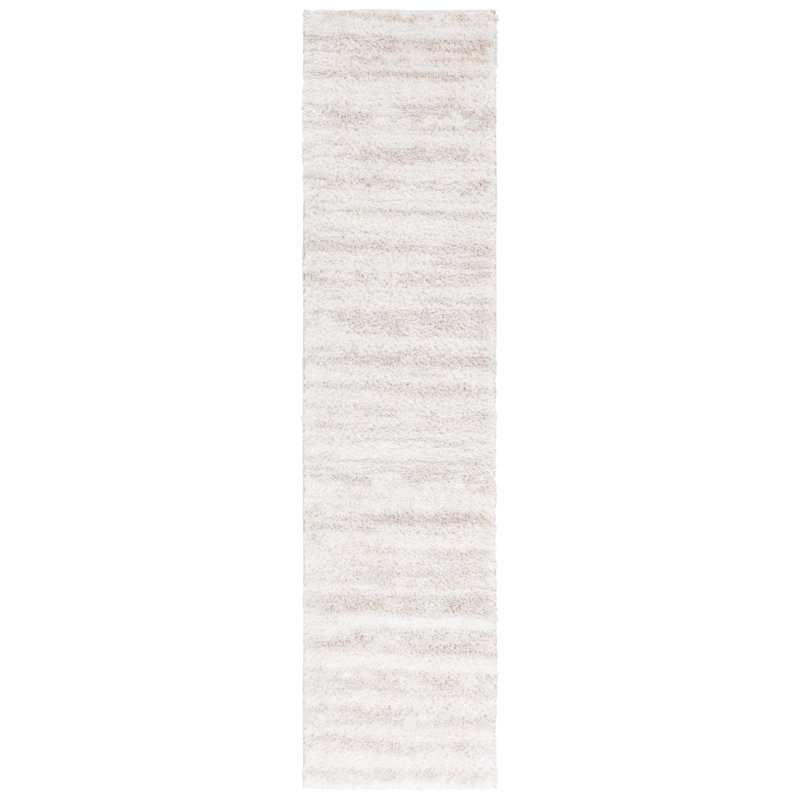Tapis performance à poils longs Karime Tahoe, Tapis de couloir 2 pi x 8 pi
