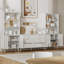 Ensemble de chambre à coucher 3 pièces (1 commode + 2 armoires)-650519083