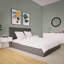 Striped Duvet Cover Set with Pillowcases-70241842