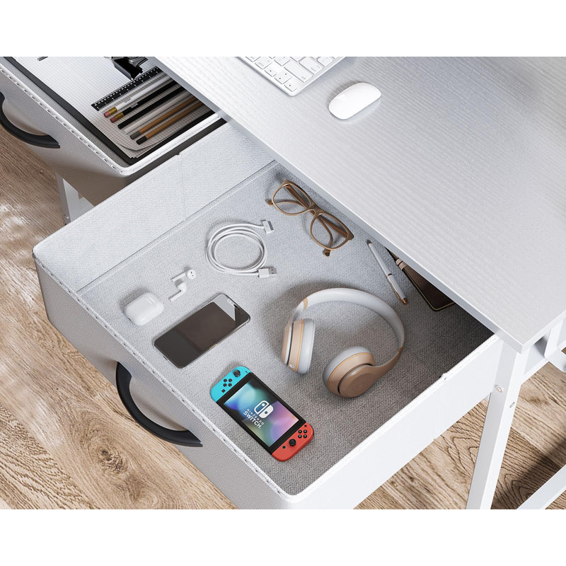 Sugeily Computer Desk, White