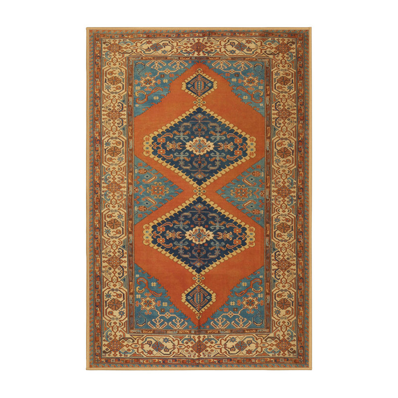Oriental Indoor Rug, Rectangle 5' x 7'