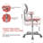 Dingyue Kids 21'' Adjustable Height Desk Or Activity Chair Desk / Activity Chair and Ottoman-1112393568
