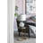 14X14x23" White And Grey Glass Table Lamp