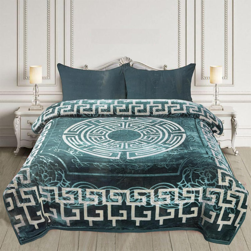 Blanket or Throw, 150cm W x 200cm L, Teal