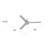 52" 3 - Blade Propeller Ceiling Fan with Wall Control-11011011