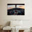 «Old Air plane Cockpit», reproduction sur toile-92279838