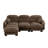 Compression Cozy Chenille Sectionals, 3 Seater Modern L Shape Home Sofa