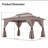 Lausaint Home 10'x13' Steel Patio Gazebo-118658583