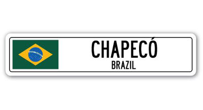 Panneau de signalisation en aluminium Boylston Chapeco, Brésil