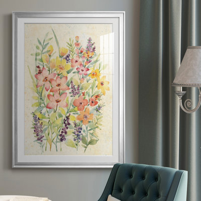 «Freshly Cut II», reproduction encadrée de qualité supérieure - prête à être accrochée