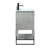 Rozell 40'' Single Bathroom Vanity with Engineered Marble Top-1983826348