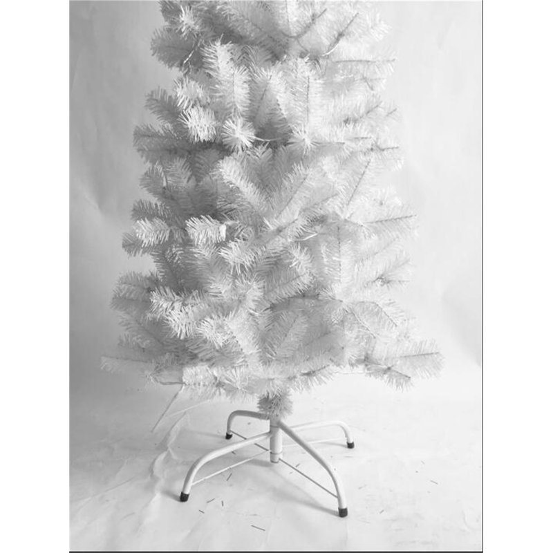Arbre de Noël artificiel blanc 7 pi