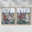 Série FLORAL DCxxxix - reproduction encadrée de qualité supérieure - prête à être accrochée - aucun clou requis - aucun clou requis-158634619-158634616