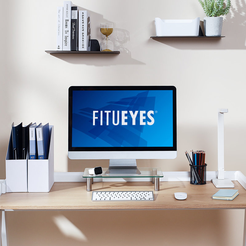 Glass Stackable Monitor Stand