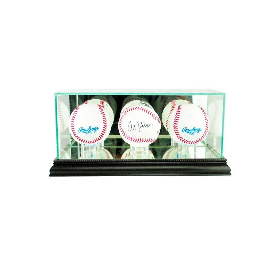Perfect Cases And Frames 10'' W 5'' D Baseball Glass Ball / Puck Case Perfect Cases and Frames