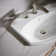 Cimarron® Vitreous China Rectangular Drop-In Bathroom Sink with Overflow