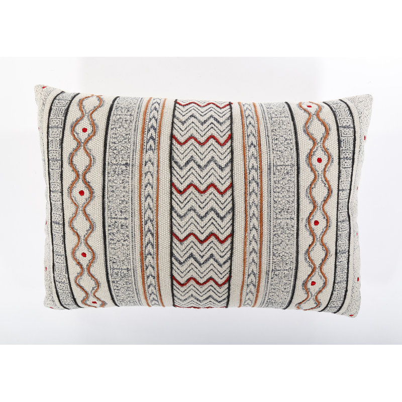 Coussin lombaire en coton décoratif Carballo