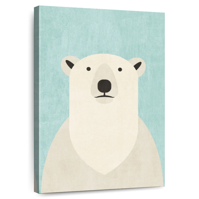 Ashelle Fauna Polar Bear, 36" H x 24" W