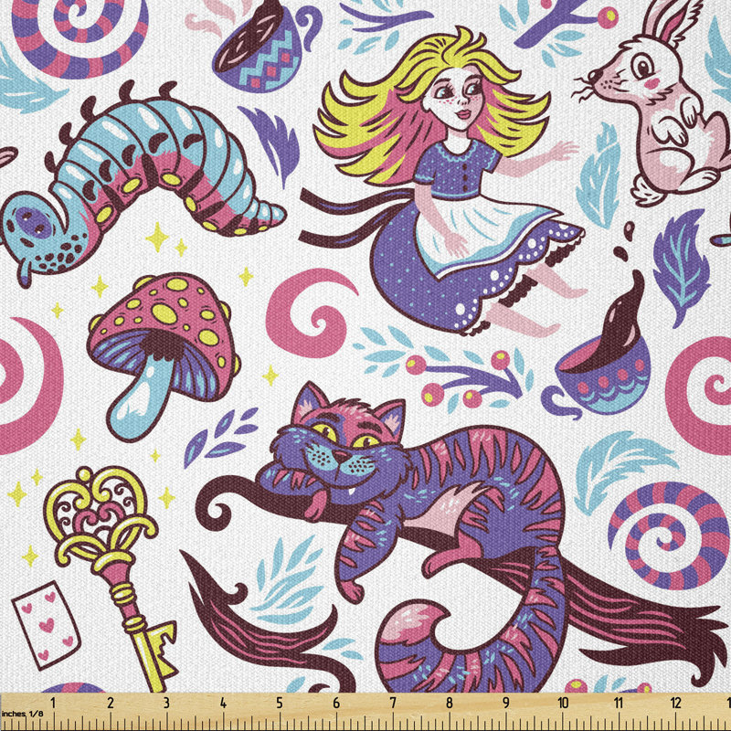 Crosbie Alice in Wonderland Concept Multi-Purpose Fabric