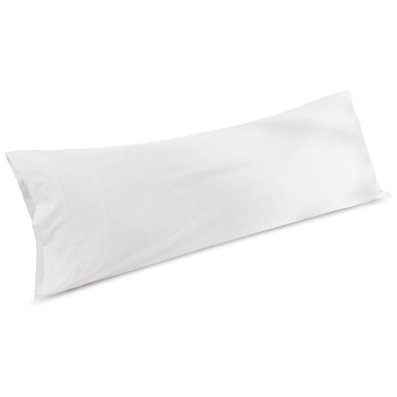 Soft Twill Microfiber Fabric Pillowcases Set, White