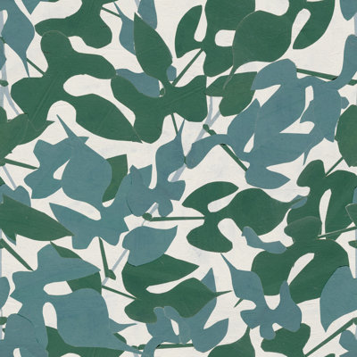 Susan Hable Floral Wallpaper