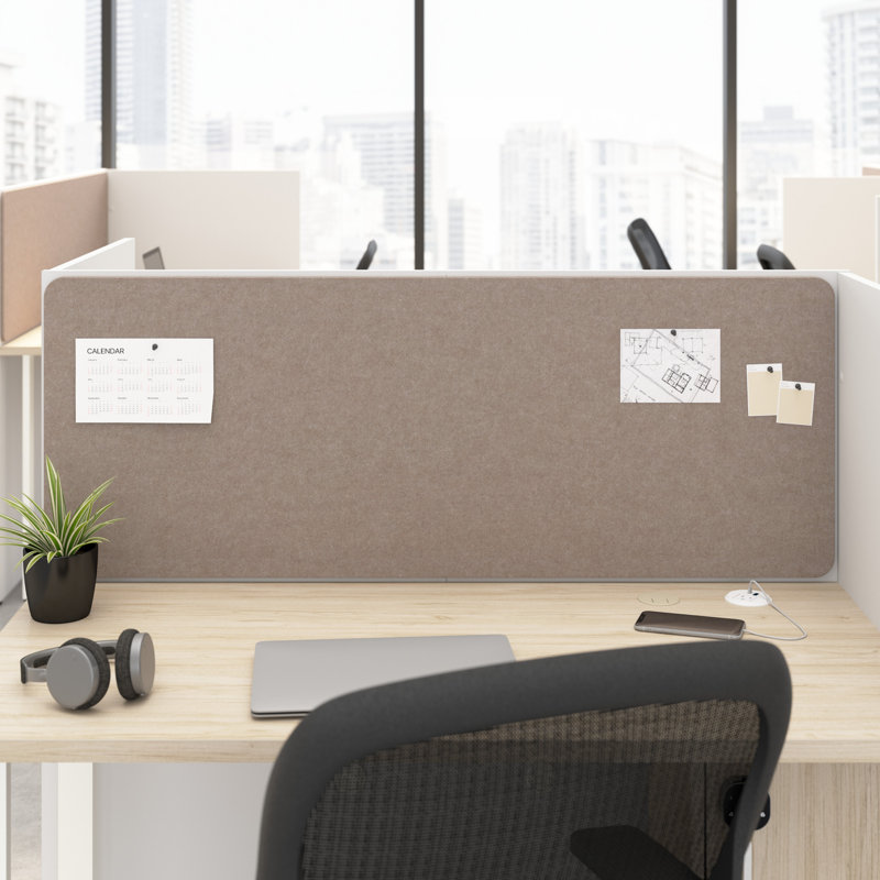 Panneau de rangement Bush Business Furniture, H 17,44 po x l 45,94 po, Beige